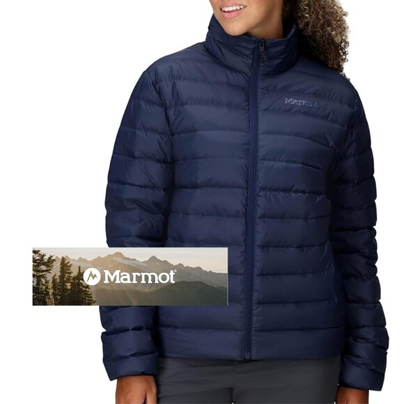 MARMOT {NWT} Women's Jena Down Puffer Coat | Arctic navy | Small | FW 25/26 - Picture 1 of 11
